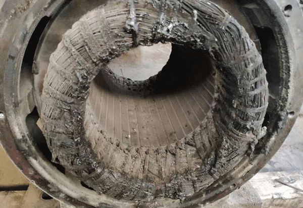 看看西安西瑪電機是如何拆卸高壓電機線圈的！